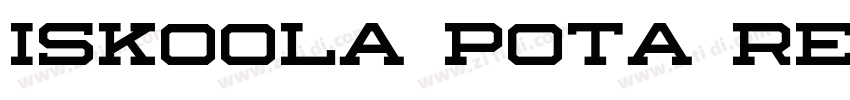 Iskoola Pota Regular字体转换